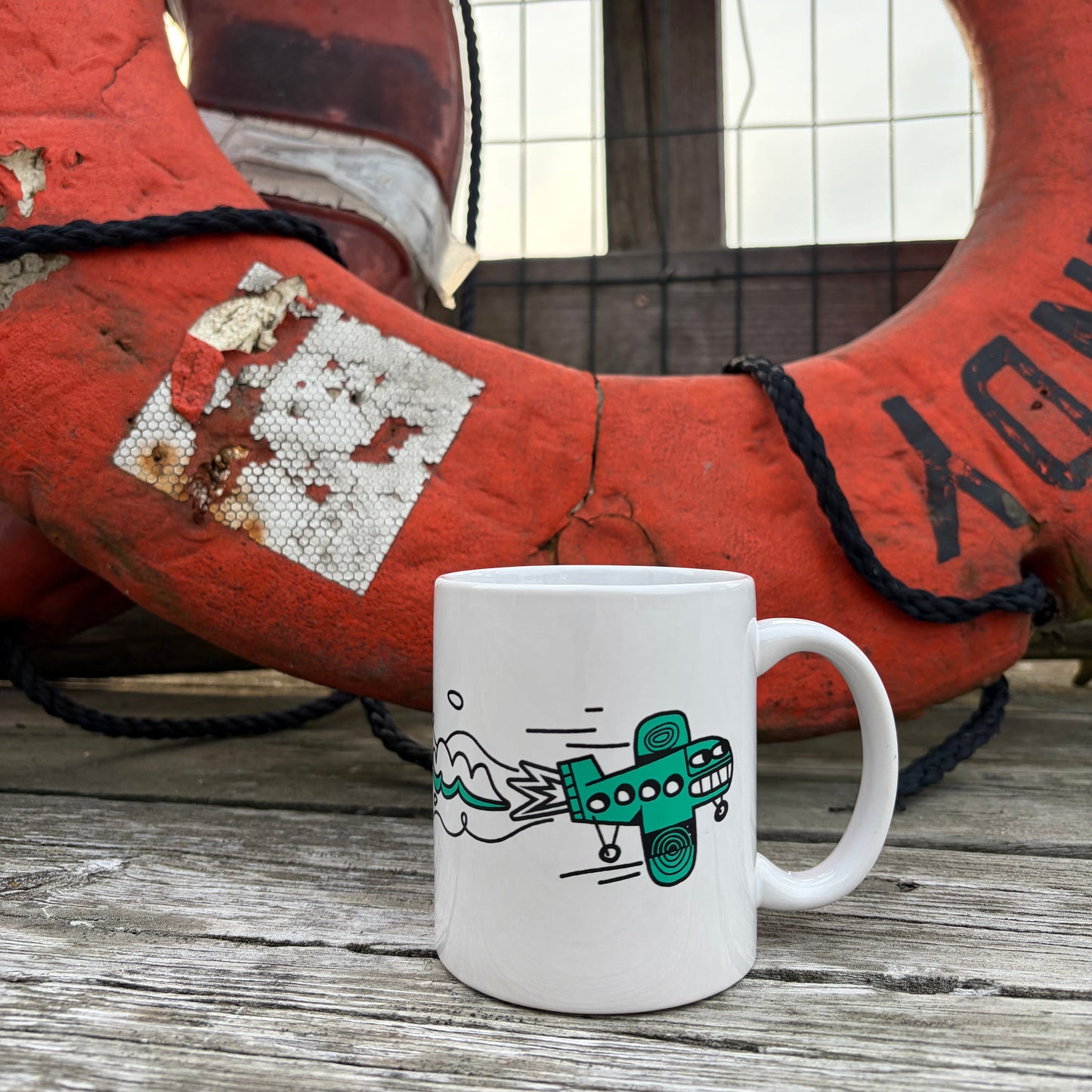 Banner Plane Mug