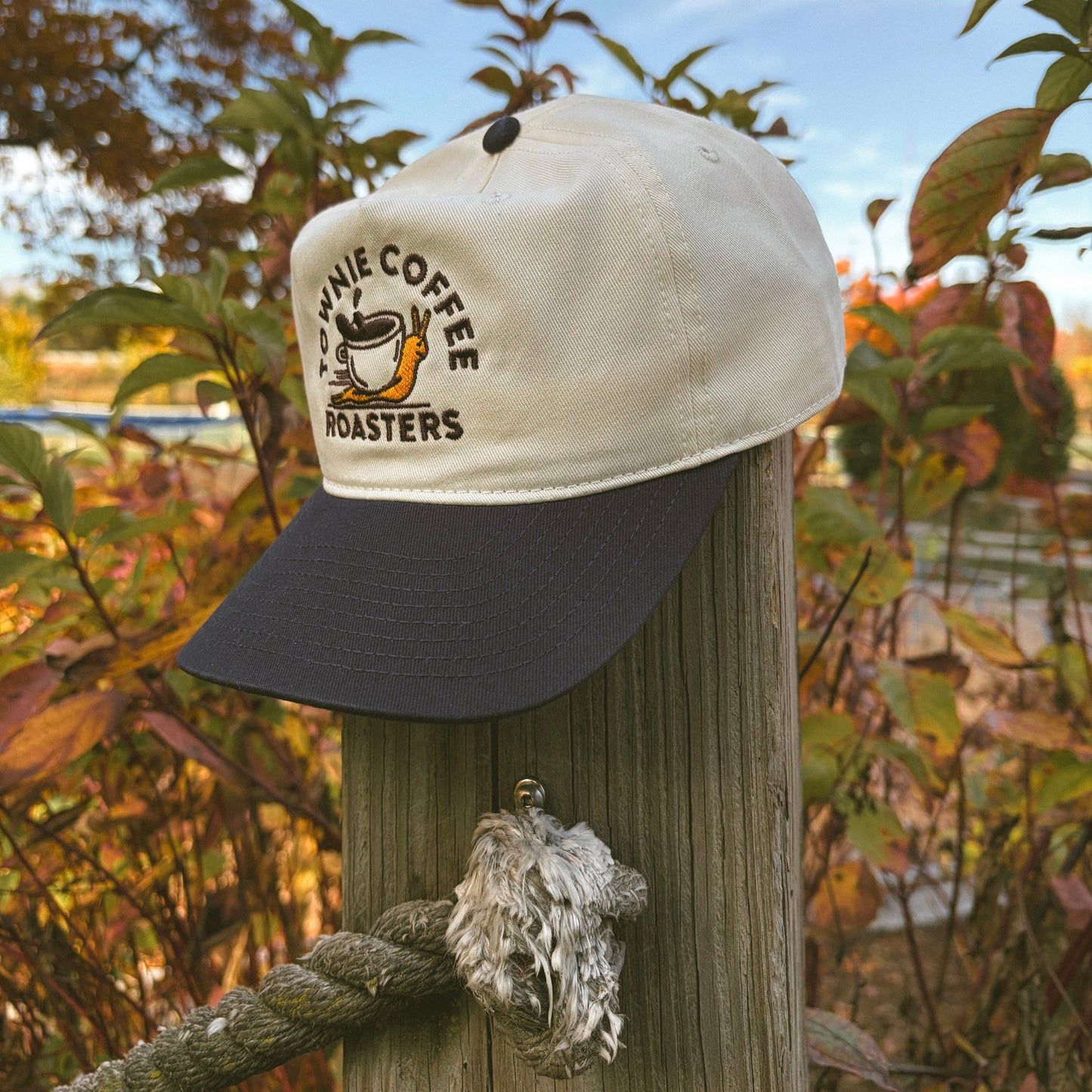 Speedy Snail Embroidered Hat